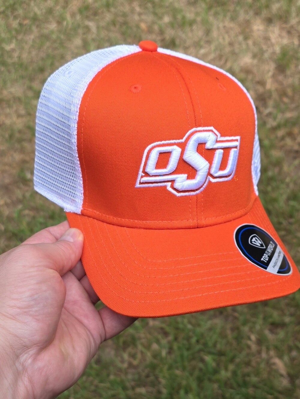 OKLAHOMA STATE COWBOYS|Top Of The World Snapback Trucker